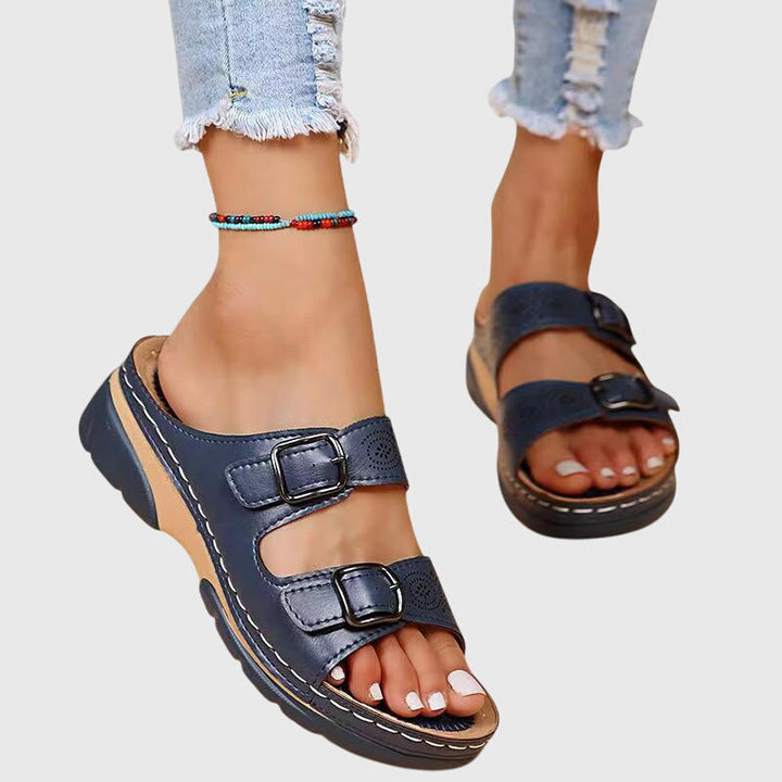 Diora™ | Premium Leather Orthopedic Sandals