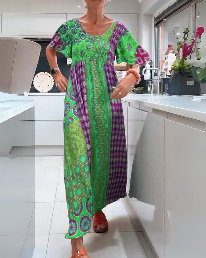 Cindy | Vibrant Bohemian Dress