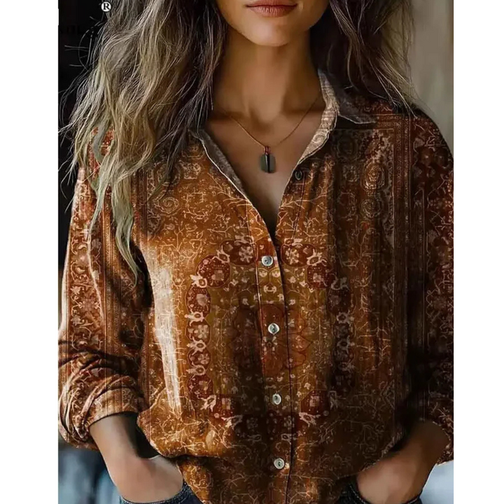 Celeste - Retro-Inspired Blouse