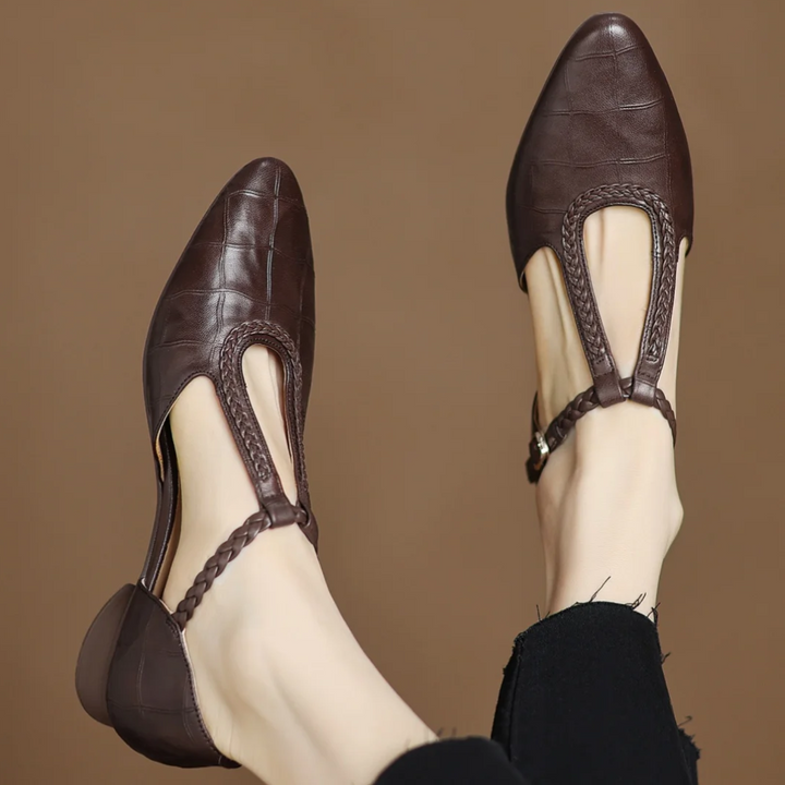 Kepa Leather Mary Jane Shoes by Annie