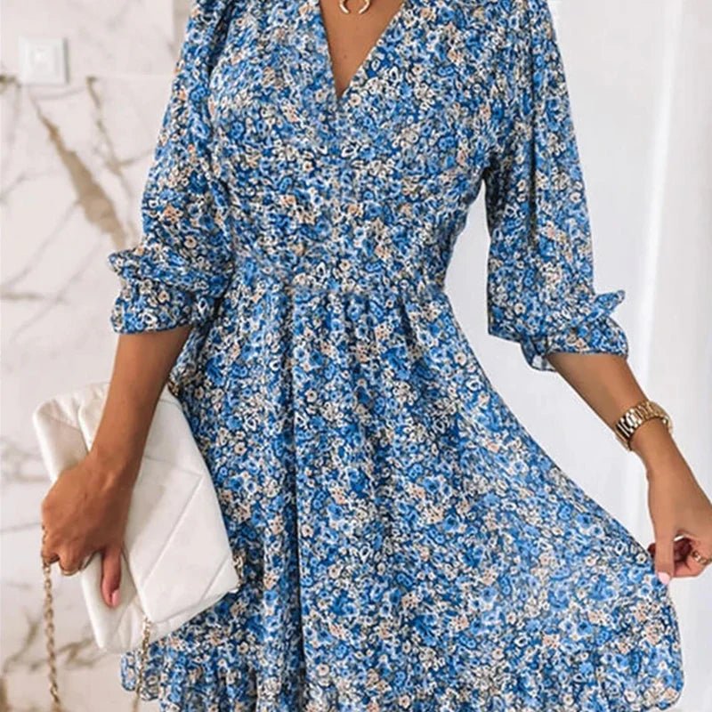 Sunna - Graceful Floral Dress