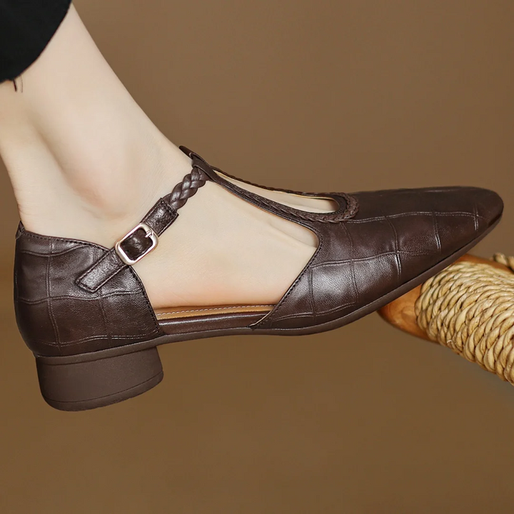 Kepa Leather Mary Jane Shoes by Annie