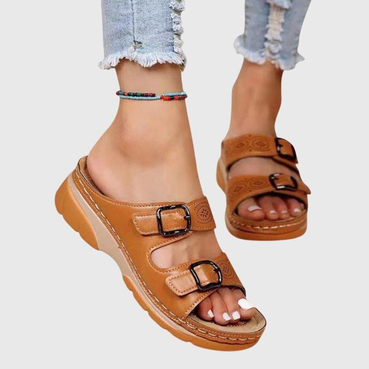 Diora™ | Premium Leather Orthopedic Sandals