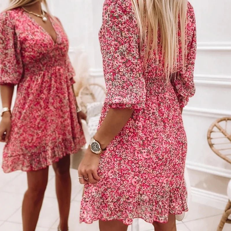 Sunna - Graceful Floral Dress