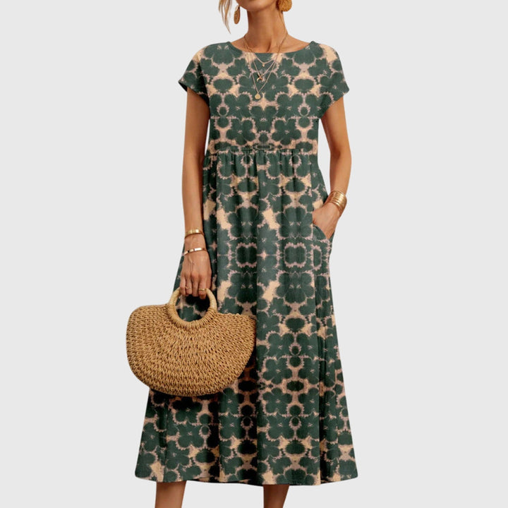 Valencia | Elegant Floral Dress