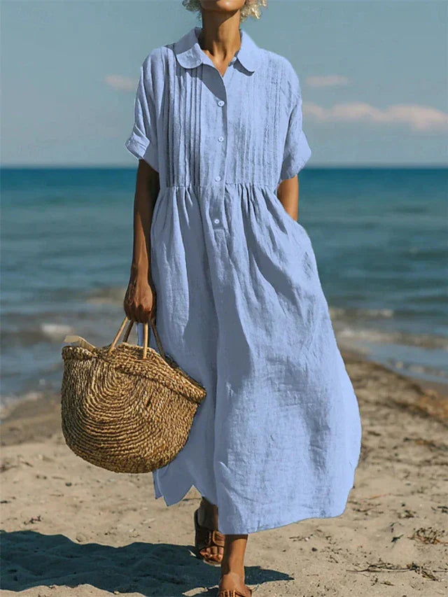 Linda | Classic Button-Up Dress