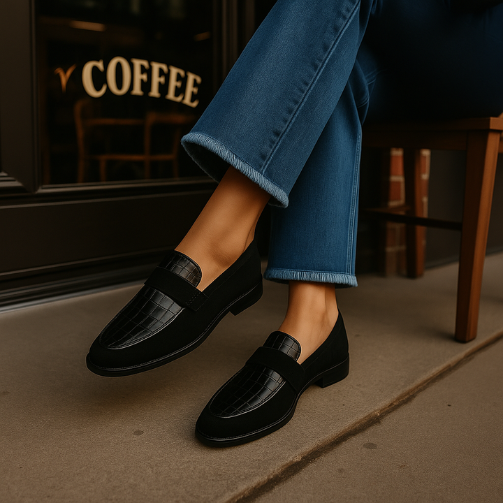 Flixie | Stylish Elegance Loafers