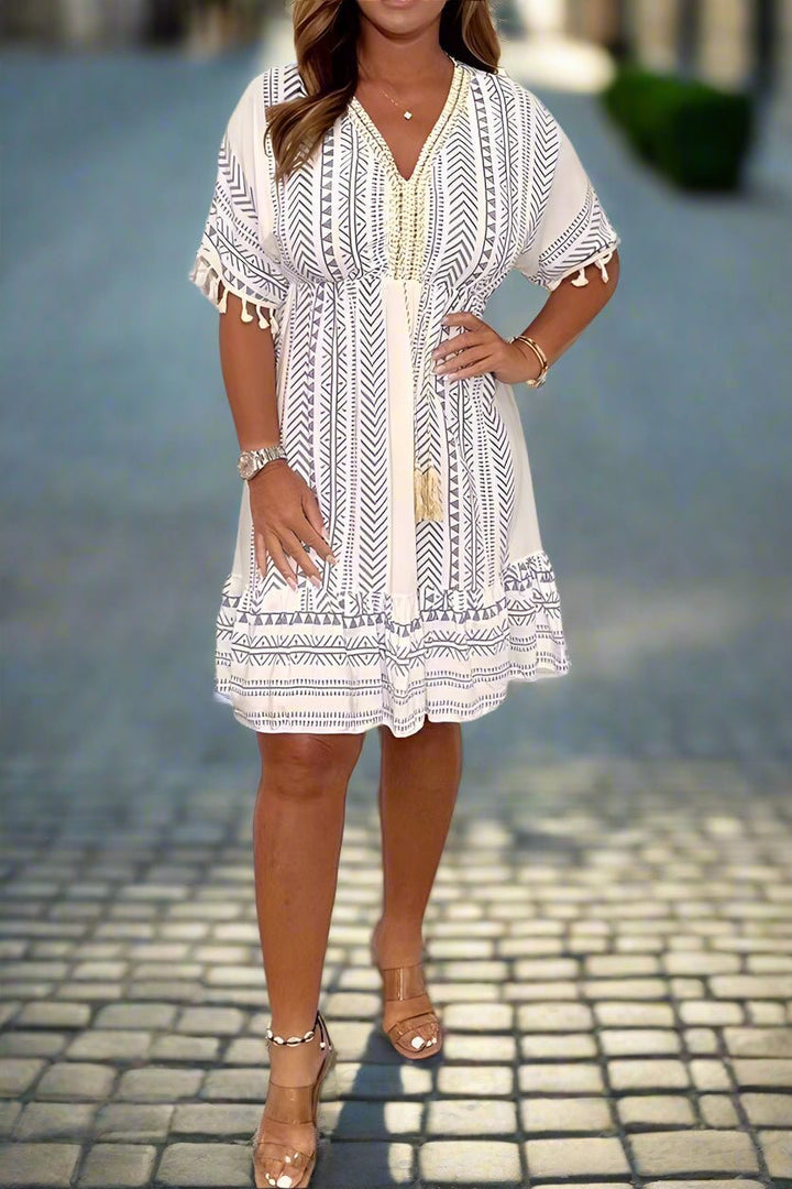 Magdalena | Stylish Printed Dress