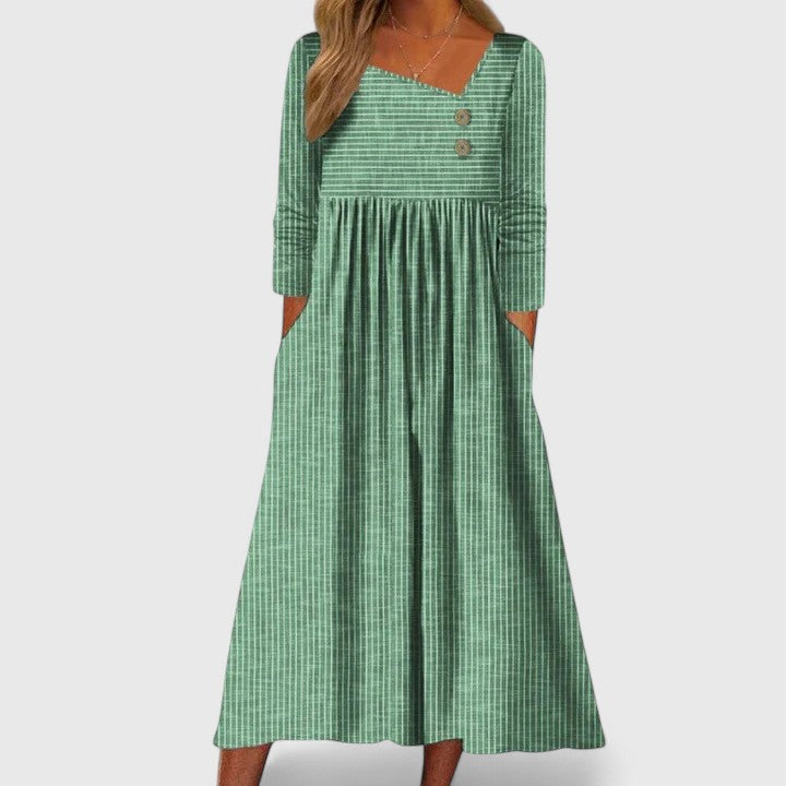 Cleomarie | Midi-Length Dress