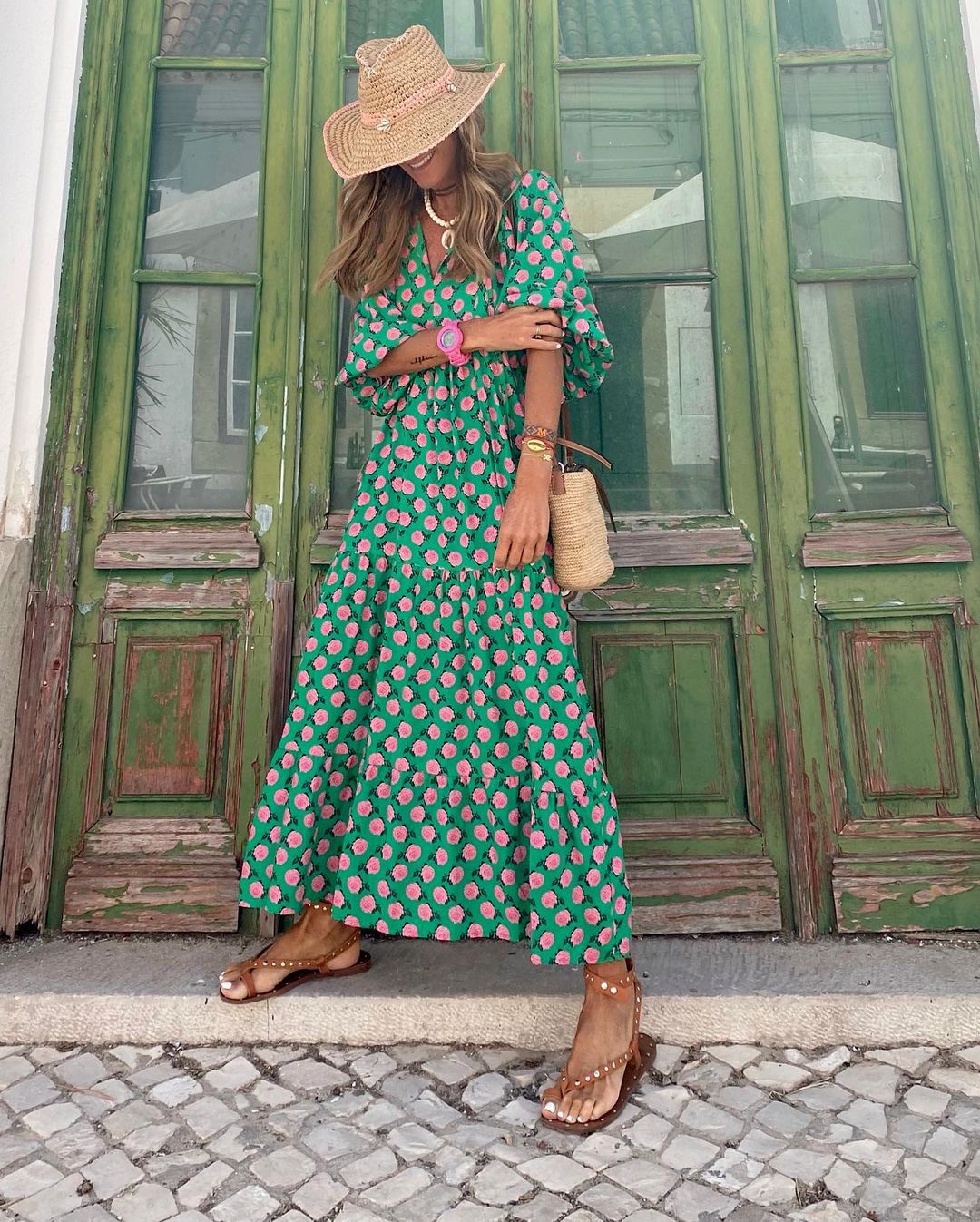 Iwa | Bohemian Maxi Dress
