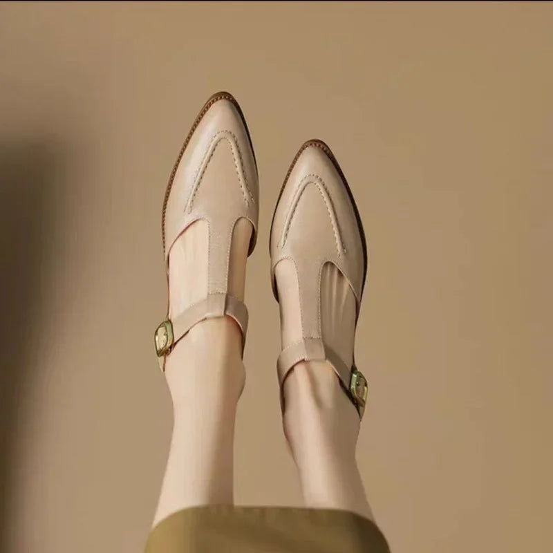 Annie | Aurenza Buckled Footwear