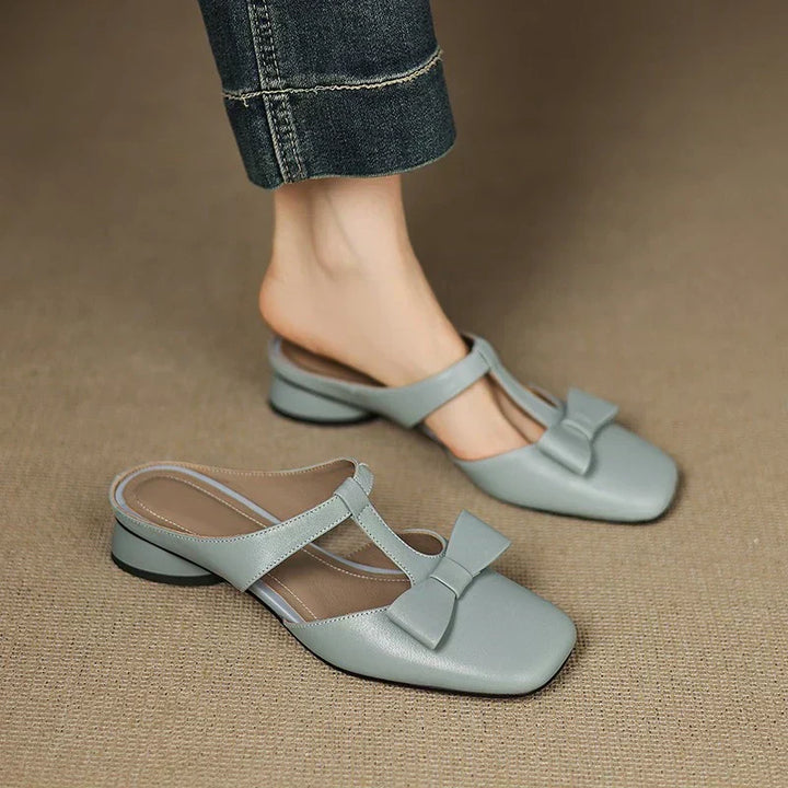 Annie | Square-Toe Cozy Slippers