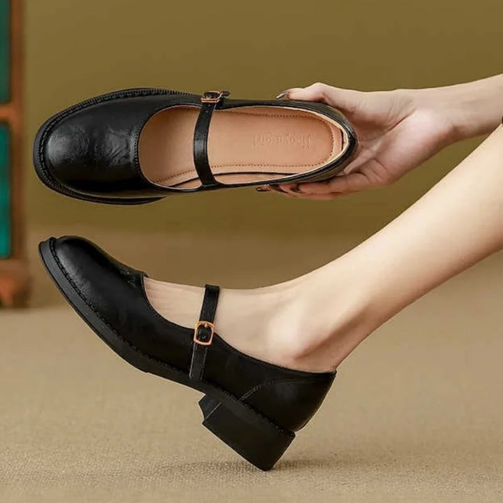 Annie | Timeless Leather Mary Jane Shoes for Ultimate Comfort