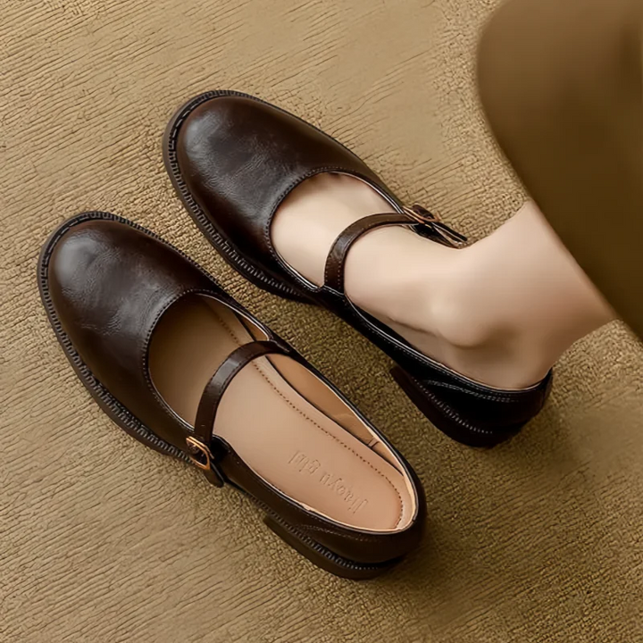 Annie | Timeless Leather Mary Jane Shoes for Ultimate Comfort