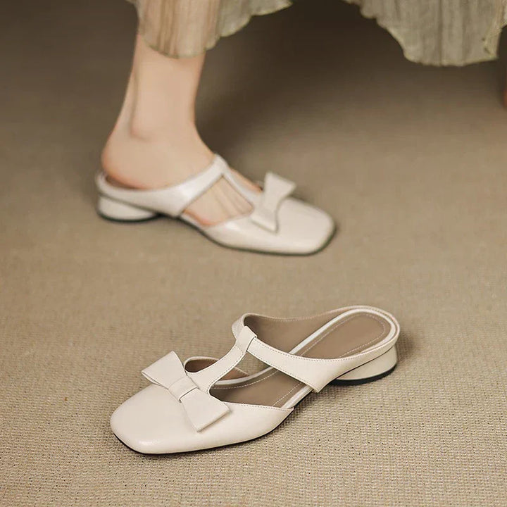Annie | Square-Toe Cozy Slippers