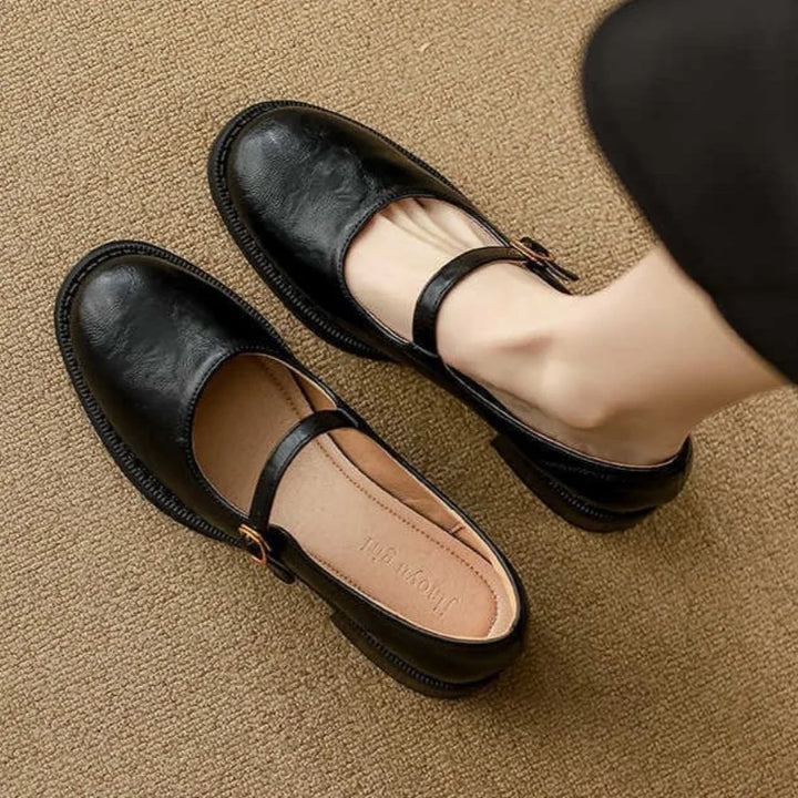 Annie | Timeless Leather Mary Jane Shoes for Ultimate Comfort