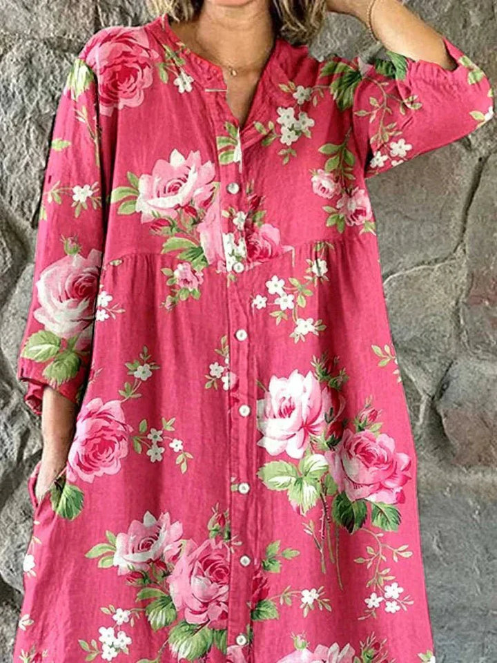 Maddie | Floral Artistry Dress