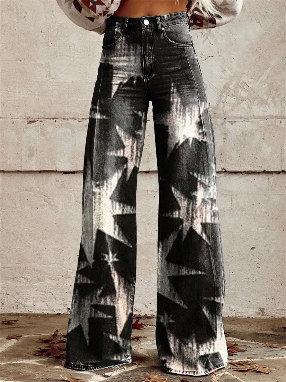 Mia™ - High-Waisted Wide-Leg Trousers