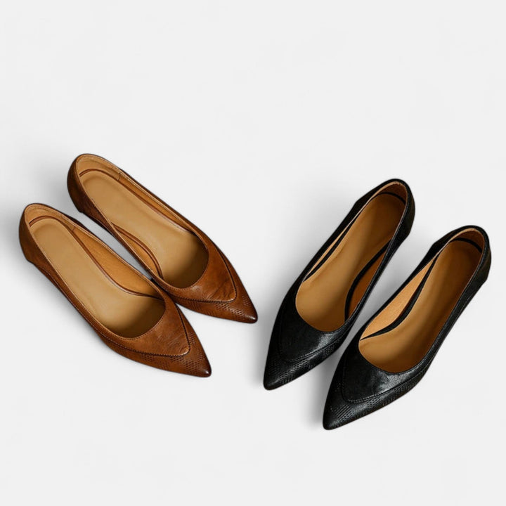 Amara Genuine Leather High Heels