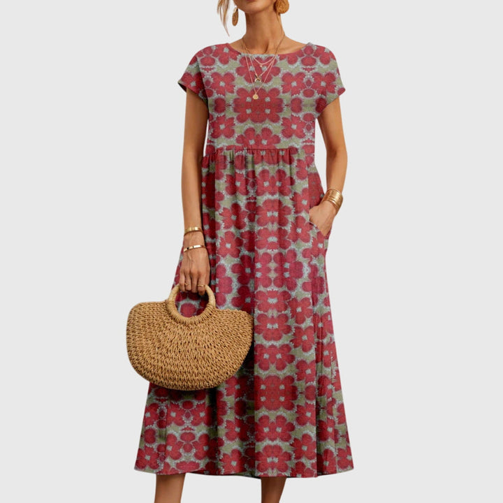 Valencia | Elegant Floral Dress