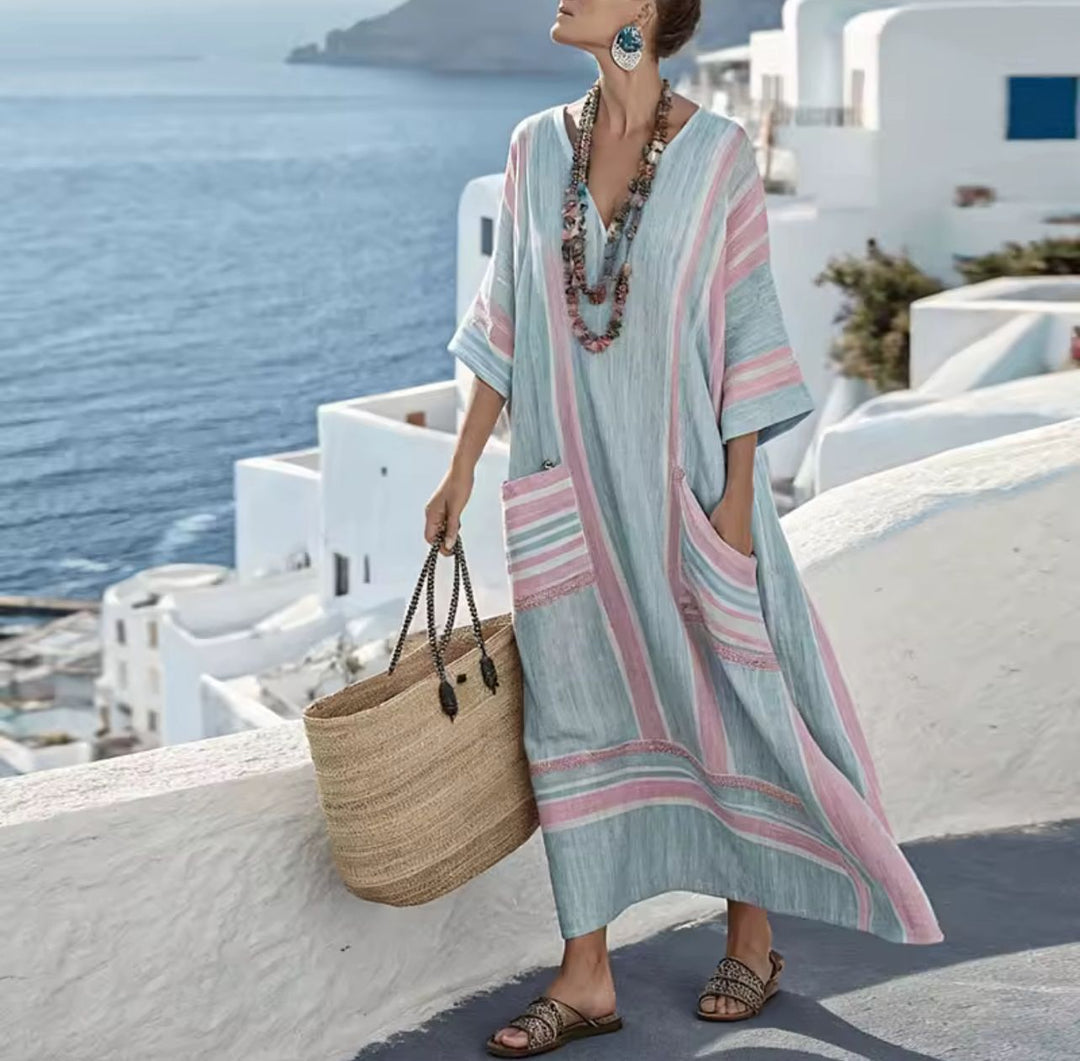 Chic Mary - Flowing Maxi Dress for a Trendy Summer Style